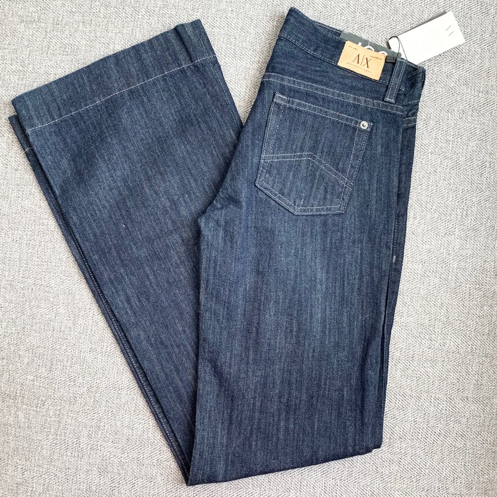 ARMANI wide leg jeans